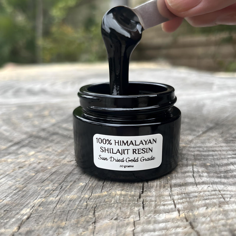 100% Himalayan Shilajit Resin Sun Dried Gold - 30 grams