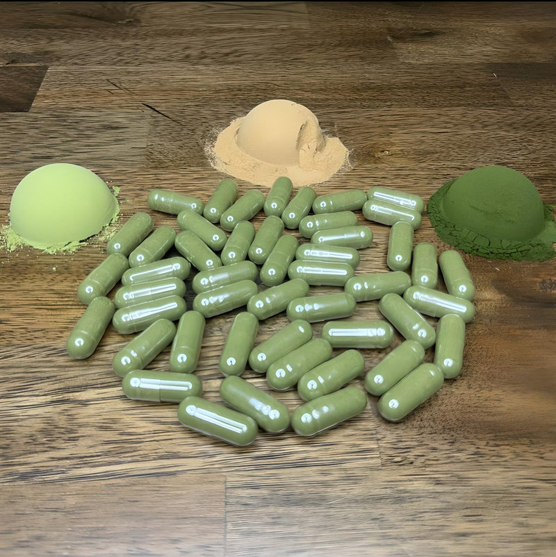 8 Mushroom, Moringa & Chlorella Super Capsules