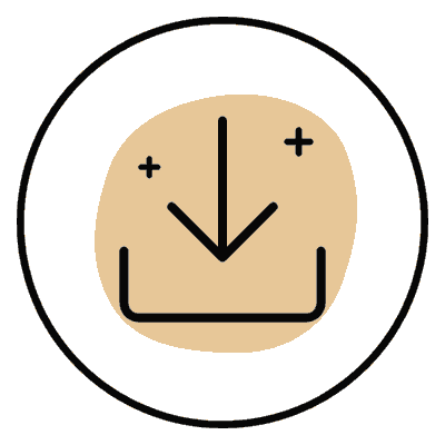Instant download icon